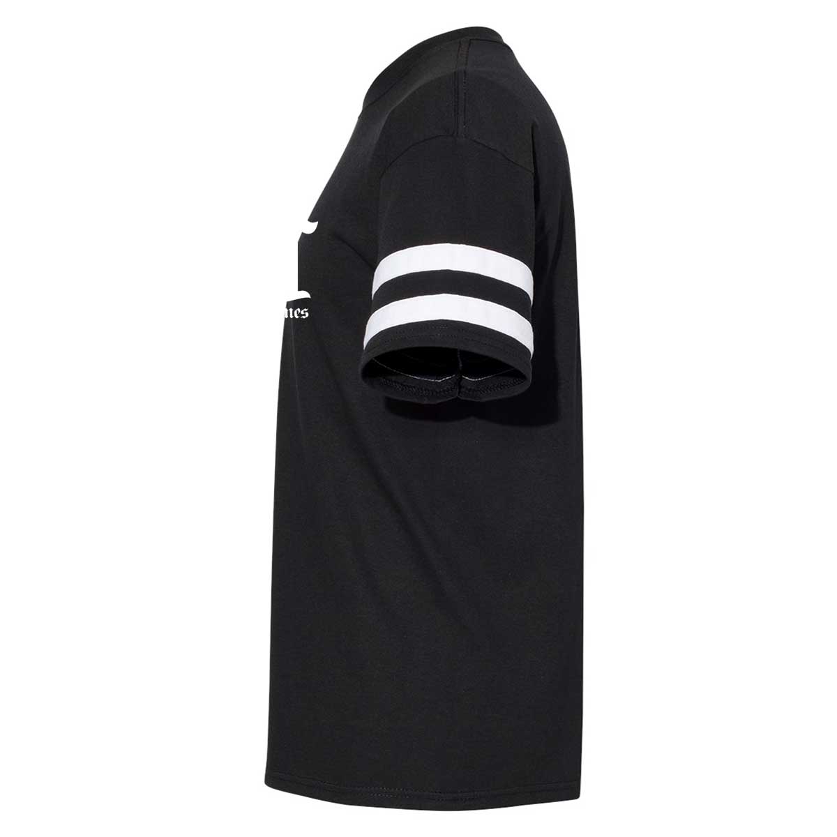 Pins & Bones Sinner Shirt Classic White Stripe Goth Inspired Cotton Al