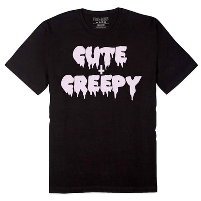 Pastel Goth T-Shirt Cute and Creepy Goth Occult Alt Clothing Black Tee