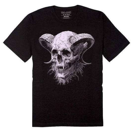 Pastel Goth Skull T-Shirt Classic Goth Occult Alt Clothing