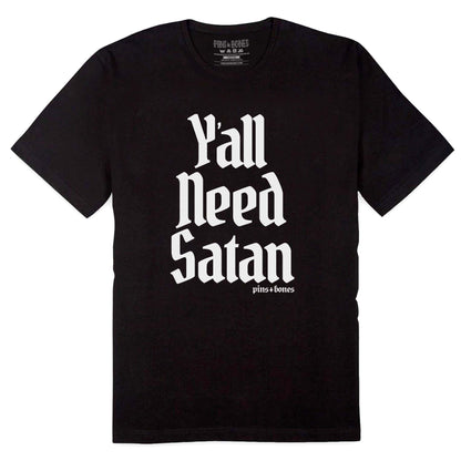 Y'all Need Satan Shirt, Satanic T Shirt, Satan Loves Me, Goth Occult Alt Clothing, Satanism Occult Shirt