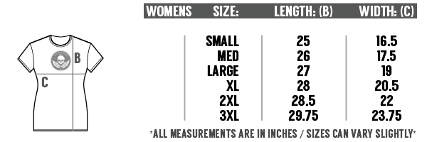 Pins-&-Bones-Womens-T-Shirt-Size-Chart