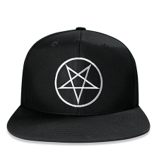 black pentagram hat from pinsandbones.com