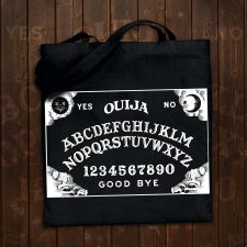 Pins & Bones Ouija Bag, Goth Inspired, Black Ouija Board Tote Bag pinsandbones.com